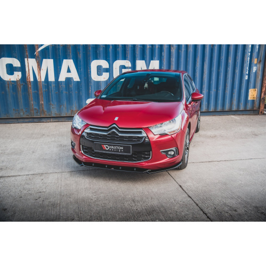 Maxton Design spoiler pod přední nárazník pro Citroen Ds4, černý lesklý plast ABS Maxton Design spoiler pod přední nárazník pro Citroen Ds4, černý lesklý plast ABS