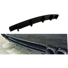 Maxton Design středový spoiler zadního nárazníku pro BMW řada 5 F10- F11, černý lesklý plast ABS, pro dvojité koncovky na obou stranách Maxton Design středový spoiler zadního nárazníku pro BMW řada 5 F10- F11, černý lesklý plast ABS, pro dvojité koncovky na obou stranách