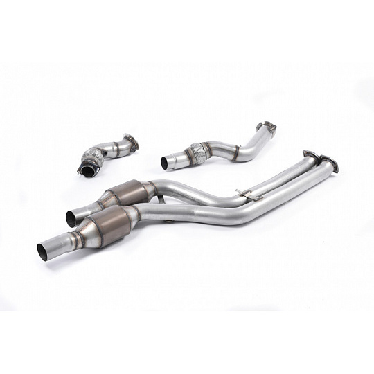 Milltek Sport downpipe a Hi-Flow sportovní katalyzátor pro BMW řada 3 E92 M3 4.0 V8 Coupe 2007-2013