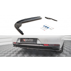 Maxton Design středový spoiler pod zadní nárazník s žebrováním pro Peugeot 508 Mk2, černý lesklý plast ABS Maxton Design středový spoiler pod zadní nárazník s žebrováním pro Peugeot 508 Mk2, černý lesklý plast ABS