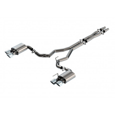 Borla Cat-Back výfukový systém "ATAK" pro Ford Mustang Dark Horse, 5l V8, automat/manual, r.v. 2024, typ koncovek: chromové