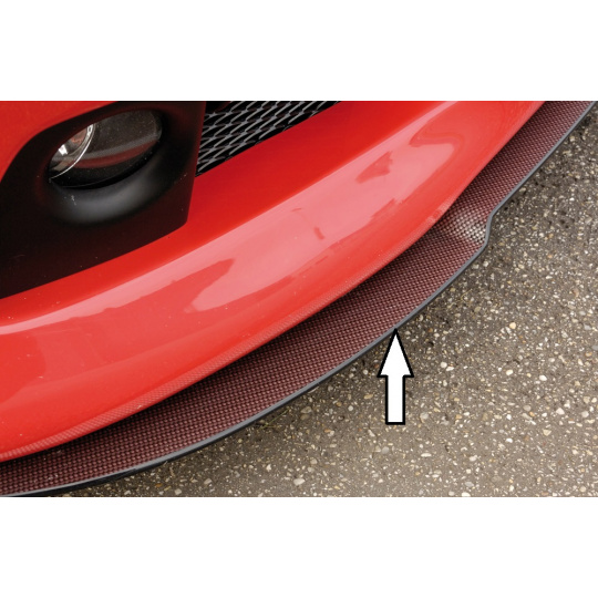 Rieger lipa pod přední nárazník Rieger pro Audi A3 8L 3-dvéř., 5-dvéř., plast ABS s povrchovou úpravou Carbon-Look, pod přední nárazník Rieger obj. kód Y 00056620/21/22/23/27/29/35/36/37