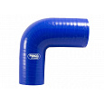Samco Sport silikonové redukční koleno 90° s vnitřním průměrem 70 mm > 60 mm, barva: modrá