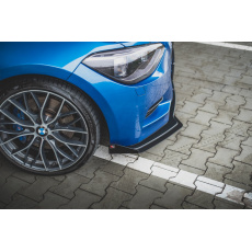 Maxton Design rohové spoilery pod přední nárazník pro BMW řada 1 F20 M135I, černý lesklý plast ABS Maxton Design rohové spoilery pod přední nárazník pro BMW řada 1 F20 M135I, černý lesklý plast ABS