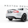 Maxton Design prodloužení spoileru pro Mazda Mx-5 Mk3 NC, černý lesklý plast ABS, hardtop