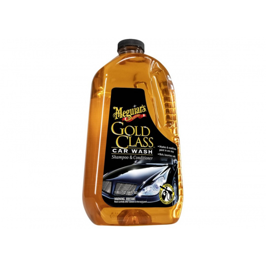 Meguiar's Gold Class Car Wash Shampoo & Conditioner - extra hustý autošampon s kondicionéry, 1892 ml