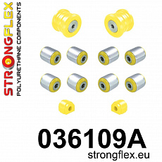 036109A: Strongflex Sada silentbloků zadního zavěšení varianta SPORT