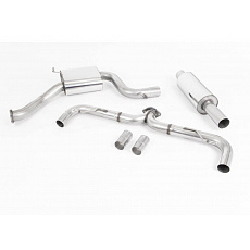 Milltek Sport výfukový systém cat-back Road+ s rezonátorem pro Volkswagen Golf MK7.5 GTi (bez Performance Pack, bez GPF) 2017-2018, typ koncovek: GT-100 titanové Milltek Sport výfukový systém cat-back Road+ s rezonátorem pro Volkswagen Golf MK7.5 GTi (bez Performance Pack, bez GPF) 2017-2018, typ koncovek: GT-100 titanové