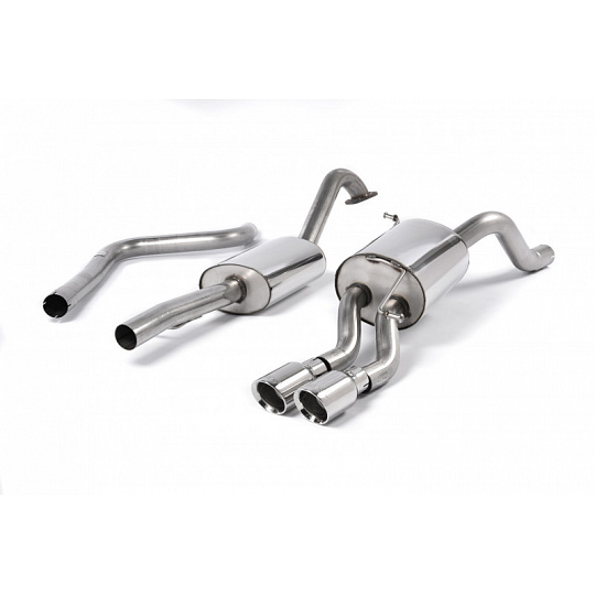 Milltek Sport výfukový systém cat-back s rezonátorem (tišší) pro Ford Fiesta Mk7/Mk7.5 1.0T EcoBoost (100/125/140PS) 2013-2017, leštěné koncovky Milltek Sport výfukový systém cat-back s rezonátorem (tišší) pro Ford Fiesta Mk7/Mk7.5 1.0T EcoBoost (100/125/140PS) 2013-2017, leštěné koncovky