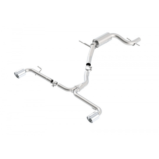 Borla Cat-Back výfukový systém "S-Type" pro Volkswagen GTI 6 2,0l 4-válec FWD 2/4-dvéř., r.v. od 10-14