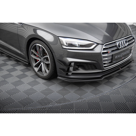 Maxton Design přítlačná křidélka předního nárazníku pro Audi A5 F5, S-line Coupe/S-line Sportback