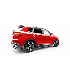 Maxton Design difuzory bočních prahů pro MG ZS Mk2, černý lesklý plast ABS