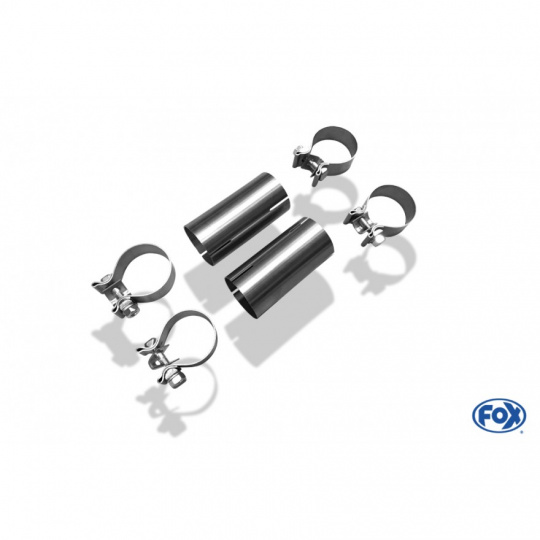 Fox Sportauspuff adaptér pro Audi V8 D11 s motorem 4.2 Fox Sportauspuff adaptér pro Audi V8 D11 s motorem 4.2
