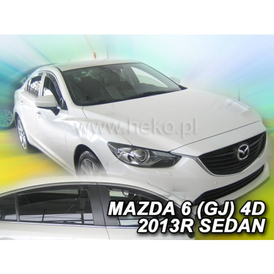 HEKO ofuky oken Mazda 6 GJ 4dv sedan (2013-2016) přední + zadní
