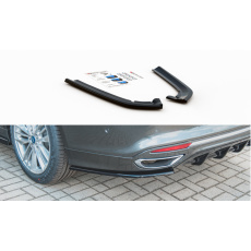 Maxton Design boční difuzory pod zadní nárazník pro Ford Mondeo Mk5 Facelift, černý lesklý plast ABS Maxton Design boční difuzory pod zadní nárazník pro Ford Mondeo Mk5 Facelift, černý lesklý plast ABS