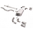 Milltek Sport výfukový systém OPF/GPF Back bez rezonátoru (hlasitější) pro Land rover Defender 110 3.0 I6 P400 (s OPF/GPF a bez OPF/GPF) 2020-2024, GT-90 titanové koncovky