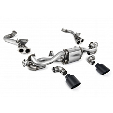 Milltek Sport náhrada GPF/OPF pro Porsche Cayman 718 GT4 4.0 (s OPF/GPF - vyrobeno od února 2020) 2020-2024, typ koncovek: GT-115 černé