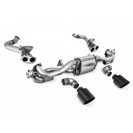 Milltek Sport náhrada GPF/OPF pro Porsche Cayman 718 GT4 4.0 (s OPF/GPF - vyrobeno od února 2020) 2020-2024, typ koncovek: GT-115 černé Milltek Sport náhrada GPF/OPF pro Porsche Cayman 718 GT4 4.0 (s OPF/GPF - vyrobeno od února 2020) 2020-2024, typ koncovek: GT-115 černé