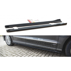 Maxton Design difuzory pod boční prahy pro Ford S-Max Mk2, Carbon-Look