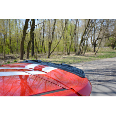 Maxton Design prodloužení spoileru ver.1 pro Ford Fiesta ST Mk6, černý lesklý plast ABS