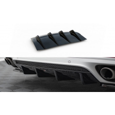 Maxton Design vložka zadního nárazníku pro Porsche Panamera 971, černý lesklý plast ABS Maxton Design vložka zadního nárazníku pro Porsche Panamera 971, černý lesklý plast ABS