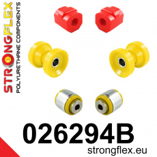 026294B: Strongflex Sada silentbloků předního zavěšení 026294B: Strongflex Sada silentbloků předního zavěšení