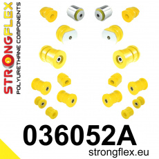 036052A: Strongflex Kompletní sada silentbloků pro zavěšení varianta SPORT 036052A: Strongflex Kompletní sada silentbloků pro zavěšení varianta SPORT