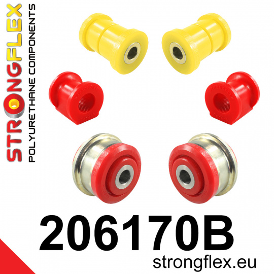 206170B: Strongflex Sada silentbloků předního zavěšení
