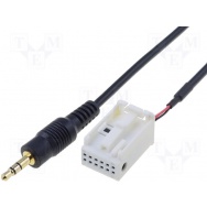 AUX adaptér Jack PEUGEOT/CITROEN (pouze autorádia RD4)