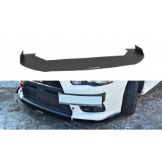 Maxton Design "Racing" spoiler pod přední nárazník ver.1 pro Mitsubishi Lancer Evo Mk10, plast ABS bez povrchové úpravy