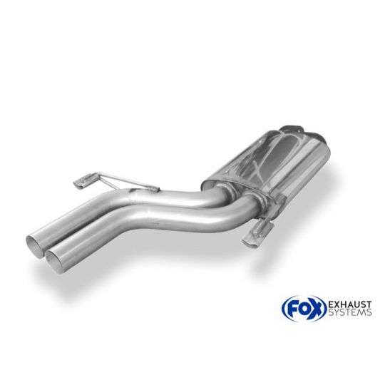Fox Sportauspuff přední díl s tlumičem pro BMW řada 5 E34 s motorem 4.0