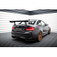 Maxton Design zadní křídlo s úzce rozkročenými držáky pro BMW M2 F87, pravý karbon
