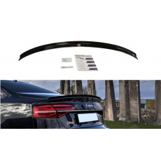 Maxton Design prodloužení spoileru pro Audi S8 D4 FL, černý lesklý plast ABS Maxton Design prodloužení spoileru pro Audi S8 D4 FL, černý lesklý plast ABS