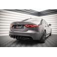 Maxton Design "Street Pro" difuzor zadního nárazníku pro Jaguar XF Mk2 /R-Sport, plast ABS bez povrchové úpravy