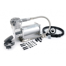 VIAIR vzduchový kompresor 400C Chrom, max. tlak 10,3 bar (150 PSI) / 74 litrů/min VIAIR vzduchový kompresor 400C Chrom, max. tlak 10,3 bar (150 PSI) / 74 litrů/min