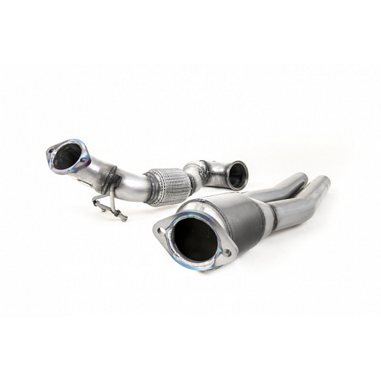 Milltek Sport downpipe a Hi-Flow sportovní katalyzátor pro Audi RS3 Sedan 400PS (8Y MQB EVO) - bez OPF/GPF 2022-2024