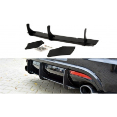 Maxton Design difuzor zadního nárazníku s bočními nástavci pro Volkswagen Scirocco R Mk3, plast ABS bez povrchové úpravy Maxton Design difuzor zadního nárazníku s bočními nástavci pro Volkswagen Scirocco R Mk3, plast ABS bez povrchové úpravy