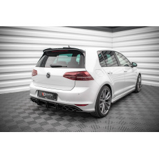 Maxton Design "Street Pro" difuzor zadního nárazníku pro Volkswagen Golf R Mk7, plast ABS bez povrchové úpravy Maxton Design "Street Pro" difuzor zadního nárazníku pro Volkswagen Golf R Mk7, plast ABS bez povrchové úpravy
