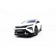Maxton Design spoiler pod přední nárazník pro Škoda Elroq RS Mk1, černý lesklý plast ABS