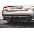 Maxton Design difuzor zadního nárazníku pro BMW M3 G80, materiál pravý karbon