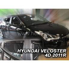 HEKO ofuky oken Hyundai Veloster 4dv (od 2011) přední + zadní