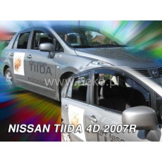 HEKO ofuky oken Nissan Tiida Sedan 5dv (Od 2007) přední + zadní