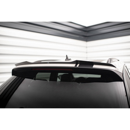 Maxton Design prodloužení spoileru pro Volkswagen T-roc R Mk1, černý lesklý plast ABS