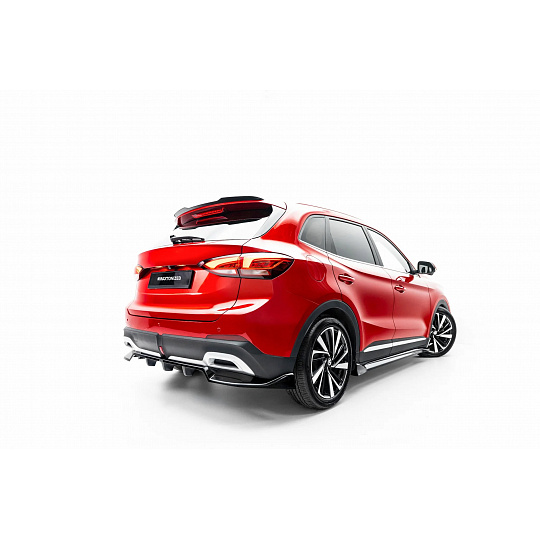 Maxton Design spoiler pod zadní nárazník s žebrováním pro MG ZS Mk2, černý lesklý plast ABS Maxton Design spoiler pod zadní nárazník s žebrováním pro MG ZS Mk2, černý lesklý plast ABS