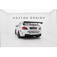 Maxton Design zadní křídlo s horním uchycením (swan-neck) pro BMW řada 1 E82 1M, pravý karbon