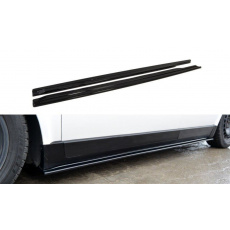 Maxton Design difuzory pod boční prahy pro Volkswagen Passat Mk5 (B5), černý lesklý plast ABS Maxton Design difuzory pod boční prahy pro Volkswagen Passat Mk5 (B5), černý lesklý plast ABS