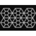 Kompletní LED svítidlo, rozměr: 482,8 x 279,6 cm ver. 1, teplota světla: bílá 4000 K
