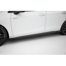 Maxton Design "Racing durability" difuzory pod boční prahy s křidélky pro Volkswagen Golf GTI Mk8 Facelift, plast ABS bez povrchové úpravy, Clubsport, s červenou linkou Maxton Design "Racing durability" difuzory pod boční prahy s křidélky pro Volkswagen Golf GTI Mk8 Facelift, plast ABS bez povrchové úpravy, Clubsport, s červenou linkou