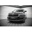 Maxton Design spoiler pod přední nárazník ver.2 pro Škoda Kodiaq Standard, černý lesklý plast ABS