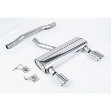 Milltek Sport výfukový systém cat-back bez rezonátoru (hlasitější) pro Audi TT 3.2 V6 quattro Coupe/Roadster 2003-2006, typ koncovek: GT-115 leštěné